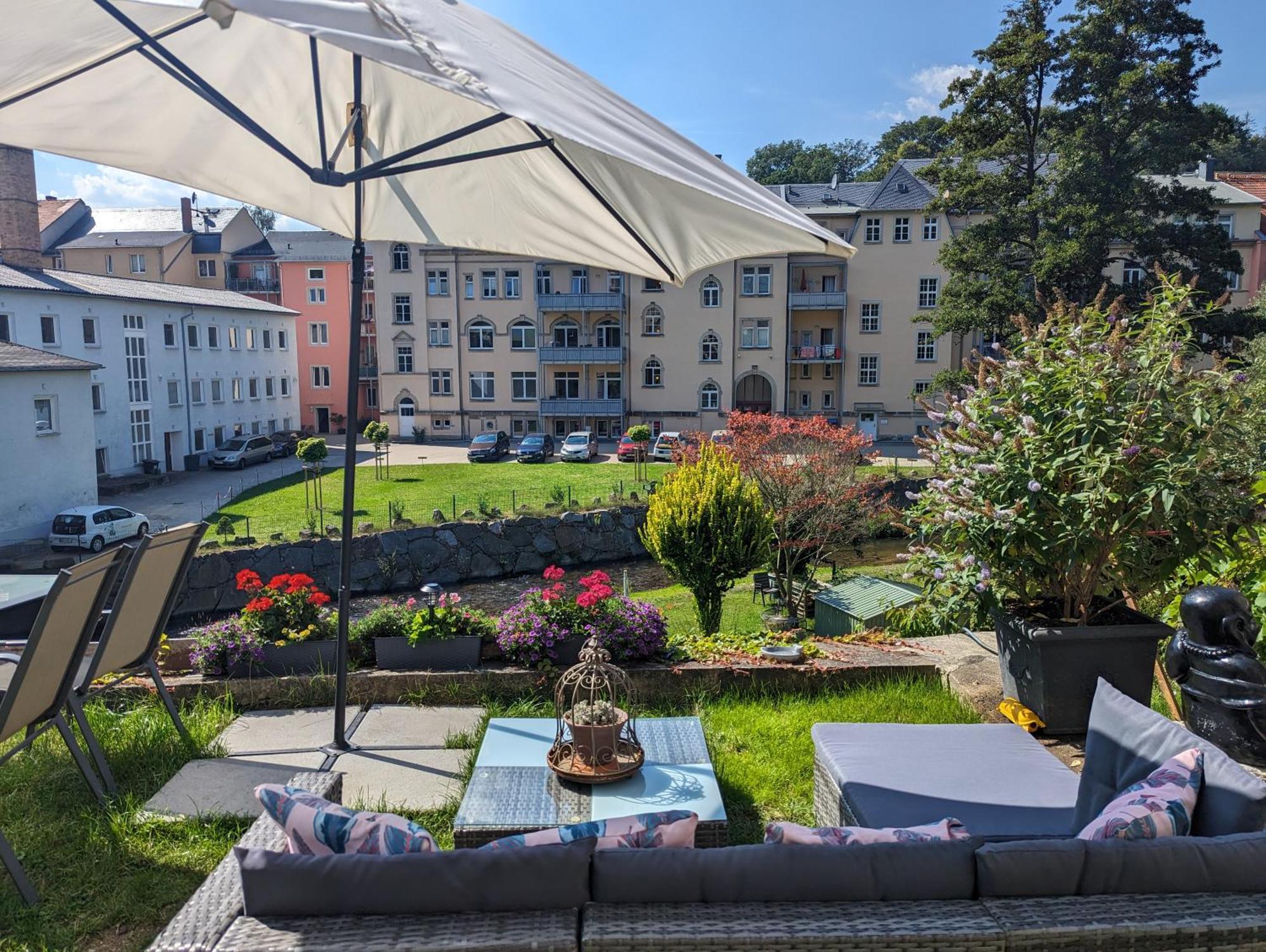Апартаменты Uo2 - Urlaubsmagie - Garten, Whirlpool, Sauna Зебниц Экстерьер фото