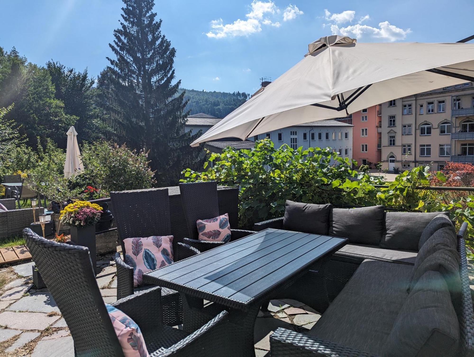 Апартаменты Uo2 - Urlaubsmagie - Garten, Whirlpool, Sauna Зебниц Экстерьер фото