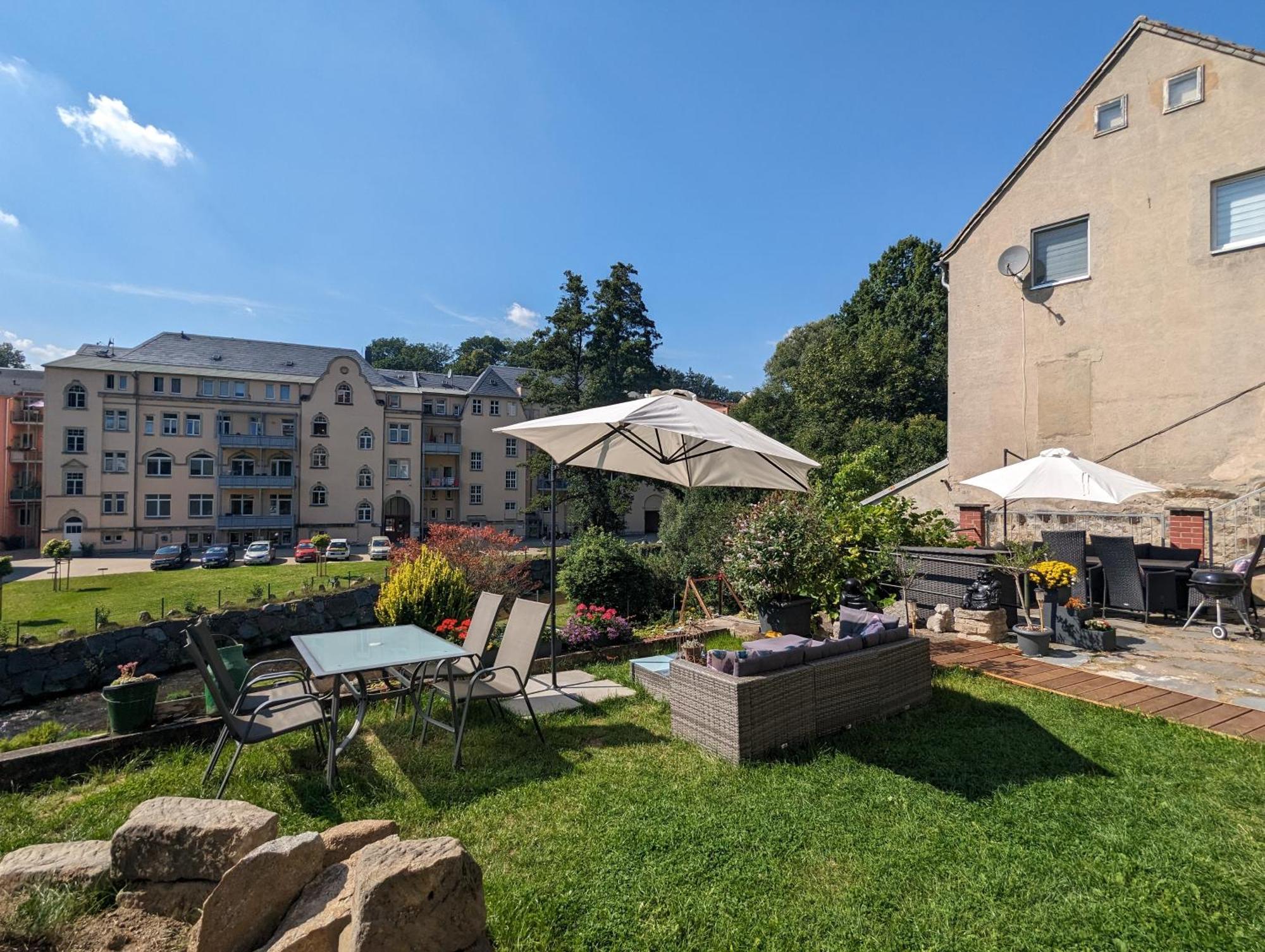 Апартаменты Uo2 - Urlaubsmagie - Garten, Whirlpool, Sauna Зебниц Экстерьер фото
