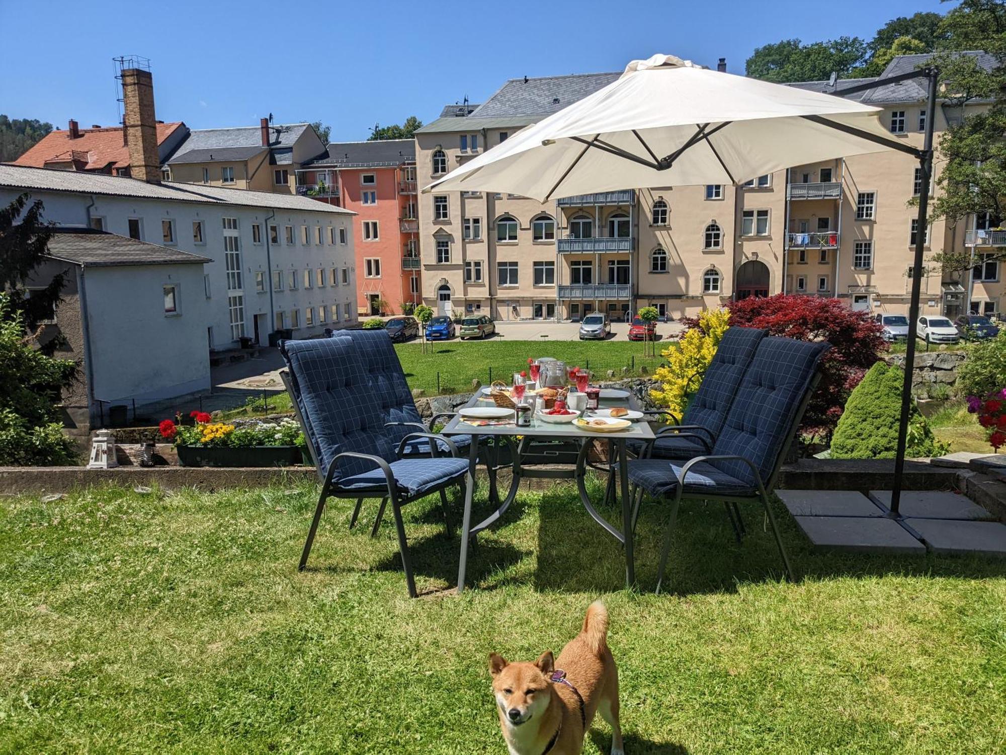 Апартаменты Uo2 - Urlaubsmagie - Garten, Whirlpool, Sauna Зебниц Экстерьер фото