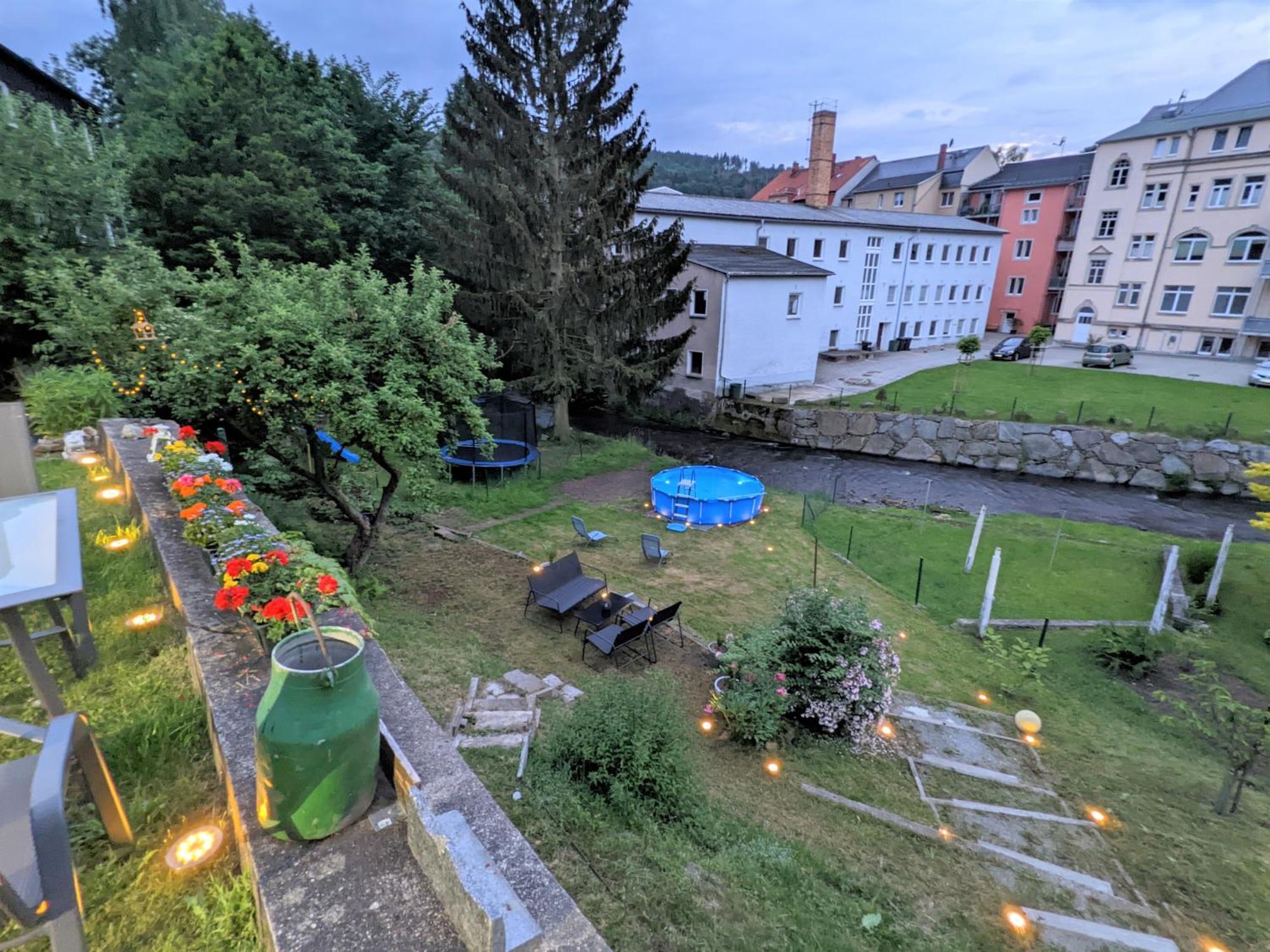 Апартаменты Uo2 - Urlaubsmagie - Garten, Whirlpool, Sauna Зебниц Экстерьер фото