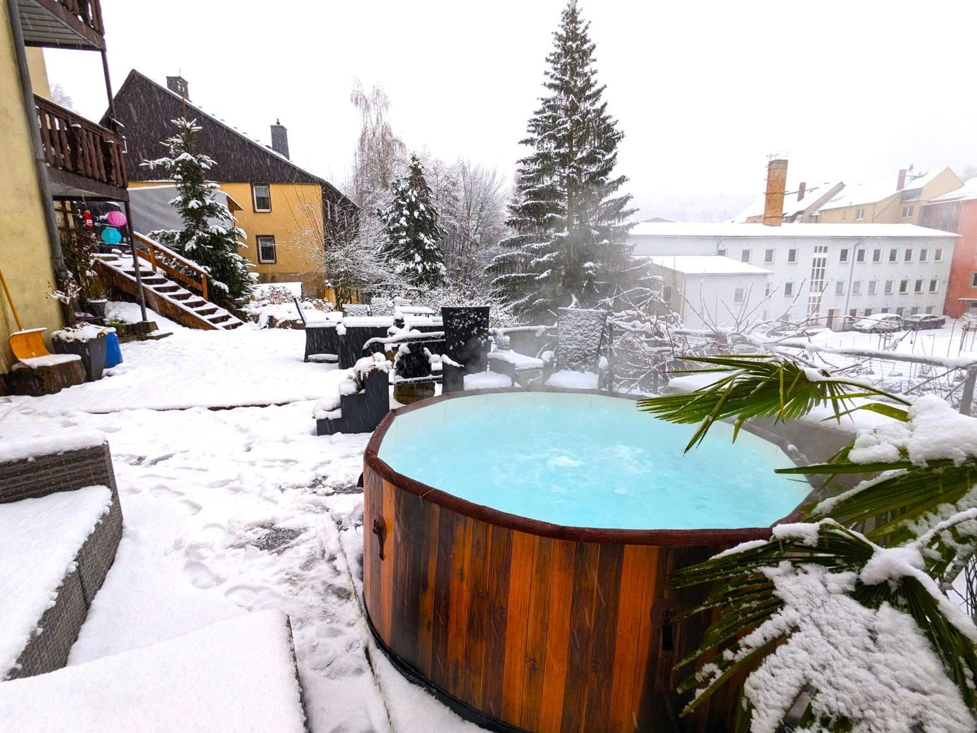 Апартаменты Uo2 - Urlaubsmagie - Garten, Whirlpool, Sauna Зебниц Экстерьер фото