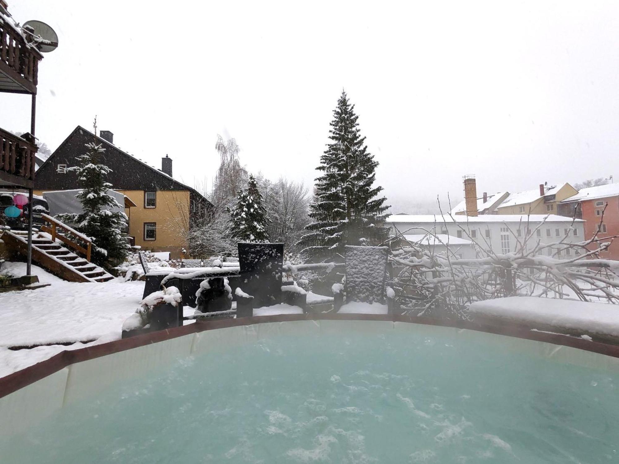 Апартаменты Uo2 - Urlaubsmagie - Garten, Whirlpool, Sauna Зебниц Экстерьер фото