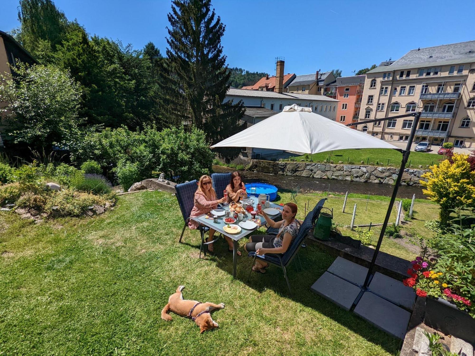 Апартаменты Uo2 - Urlaubsmagie - Garten, Whirlpool, Sauna Зебниц Экстерьер фото