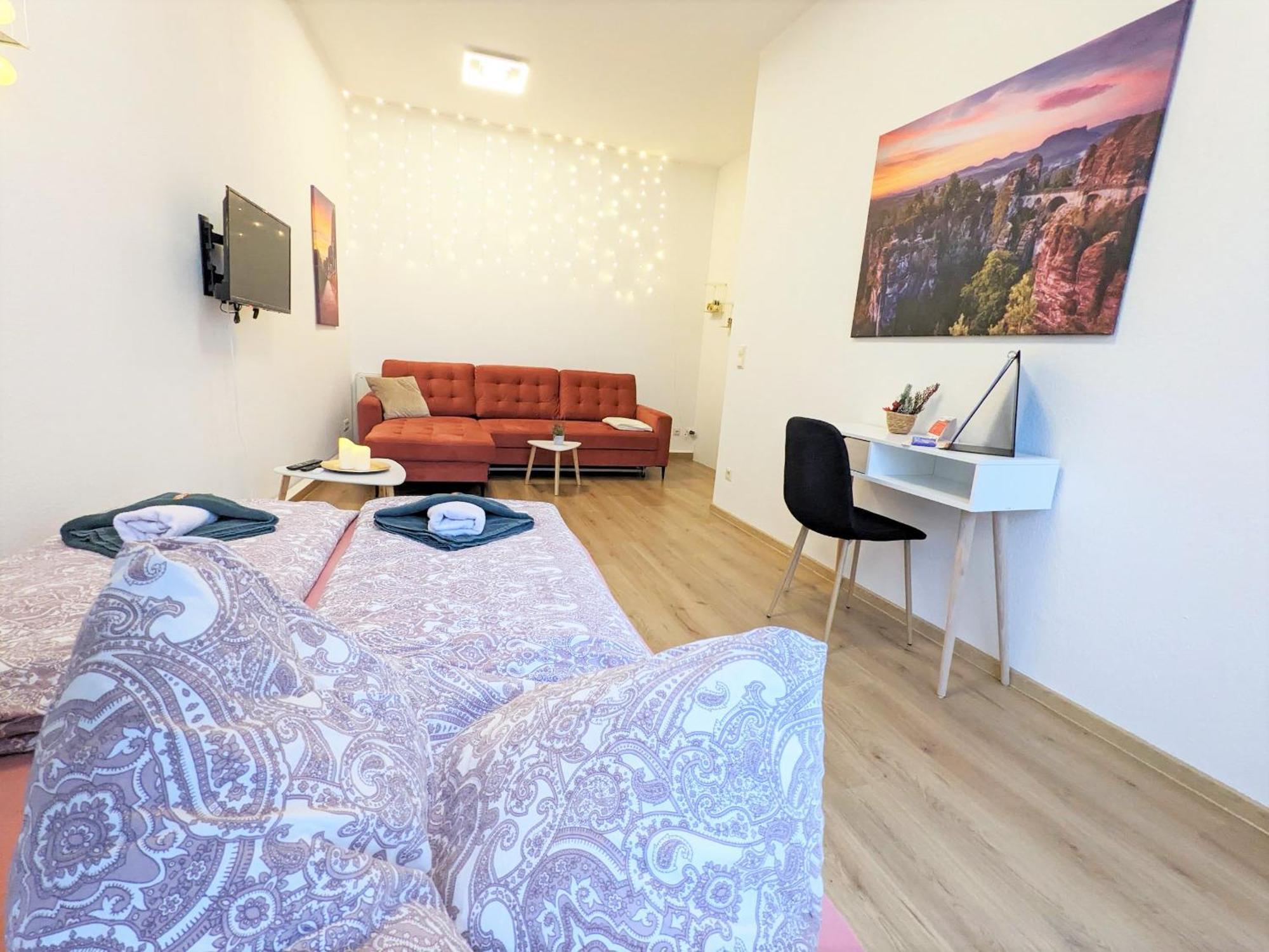 Апартаменты Uo2 - Urlaubsmagie - Garten, Whirlpool, Sauna Зебниц Экстерьер фото